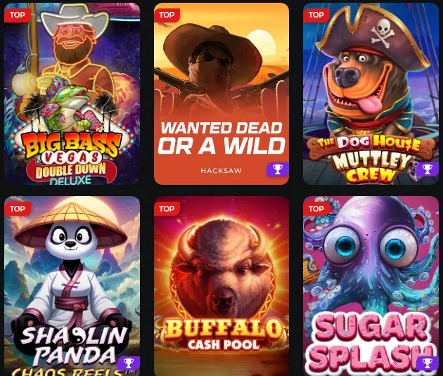 jeux les plus populaires de Betify casino