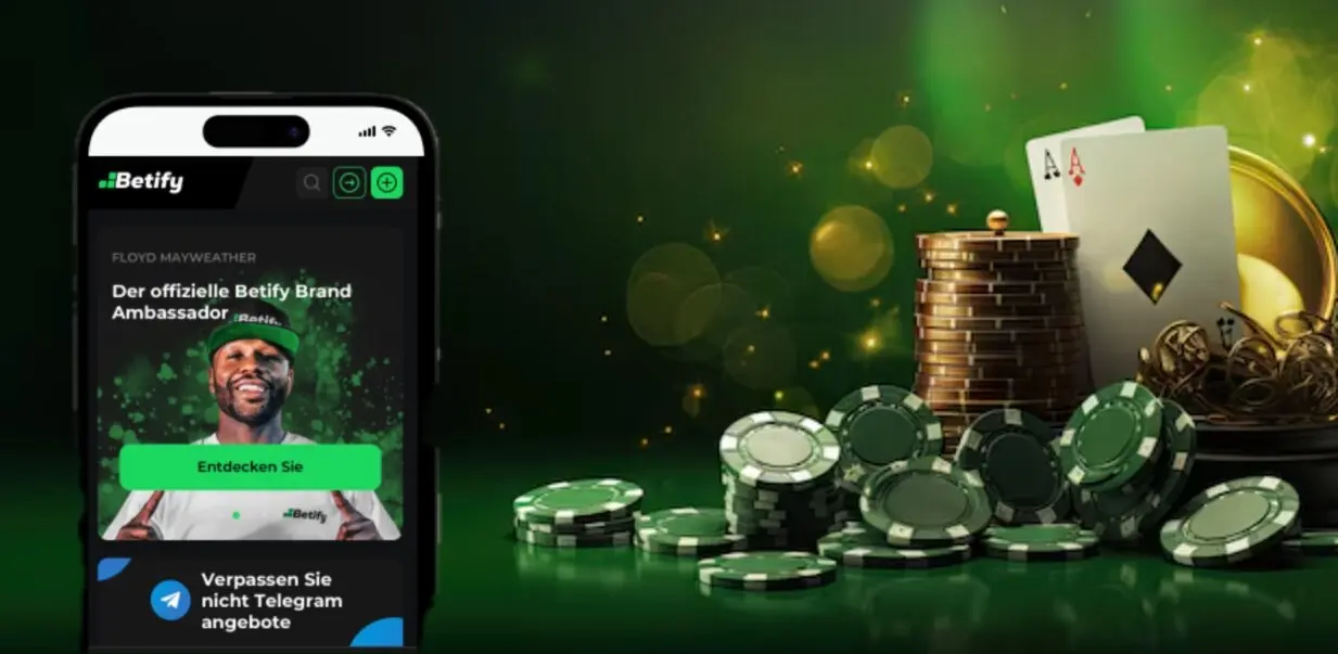 Application mobile du casino Betify